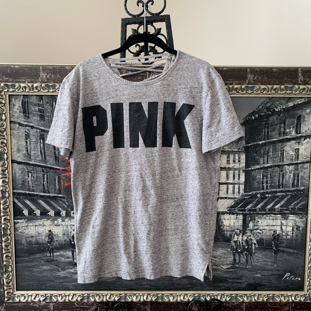 VS Pink Oversized Tee